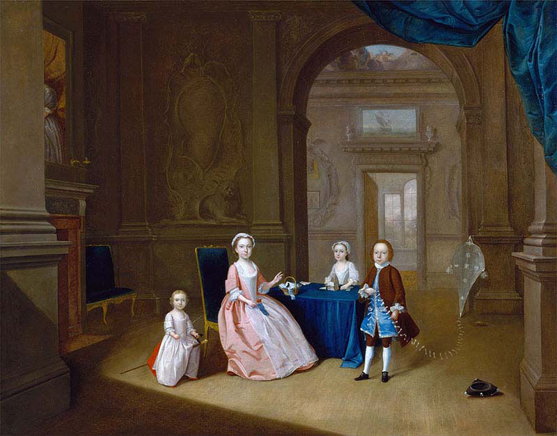 Children in an Interior